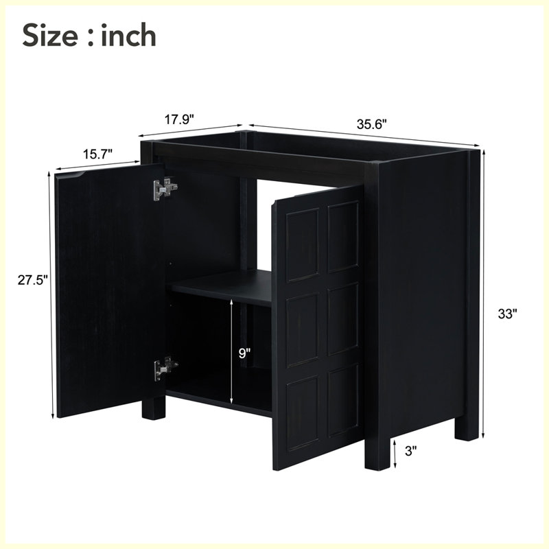 VODYXSEG Modern Bathroom Vanity Organizer with Shelf | Wayfair